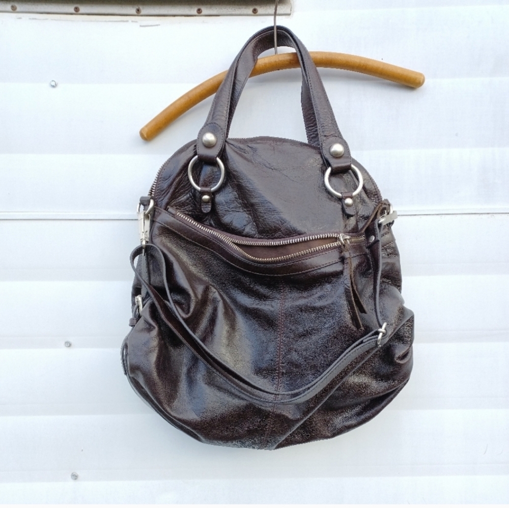 Gianni Chiarini Leather Hobo Satchel